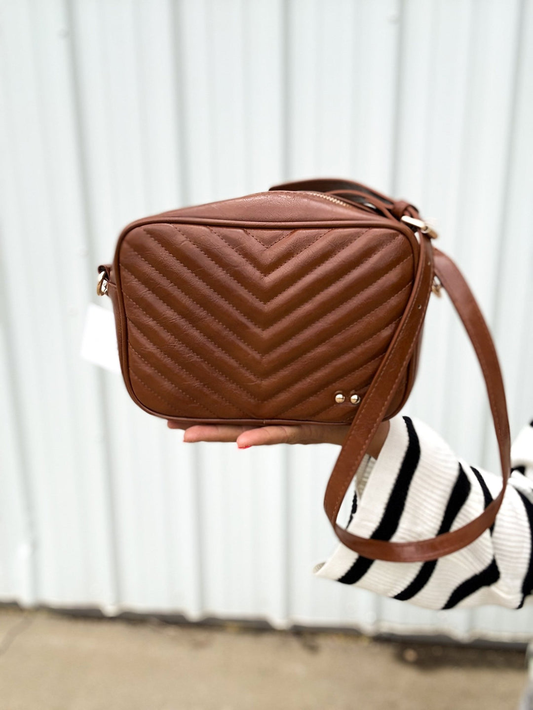 Coco Quilted Camera Crossbody Bag - The Rack Boutique ⚡️