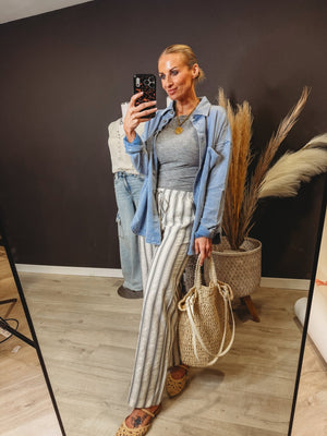 Collins Woven Tote Bag - The Rack Boutique ⚡️