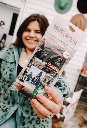 Cowboy Collage Tall Coozie 2 - Pack - The Rack Boutique ⚡️