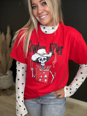 Cowboy Killer Graphic Tee - The Rack Boutique ⚡️