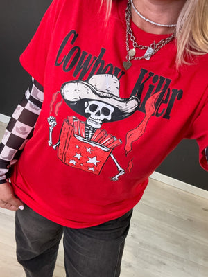 Cowboy Killer Graphic Tee - The Rack Boutique ⚡️