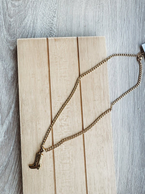 Cowgirl Boot Necklace - The Rack Boutique ⚡️