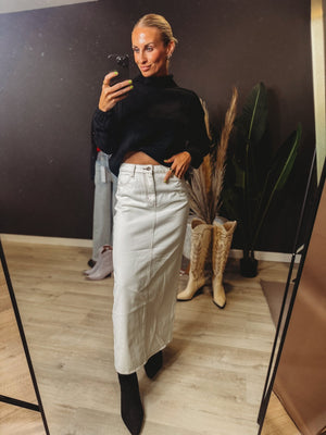 Dayla Denim Skirt - The Rack Boutique ⚡️