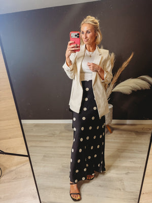 Dottie Maxi Satin Skirt - The Rack Boutique ⚡️