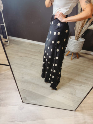 Dottie Maxi Satin Skirt - The Rack Boutique ⚡️