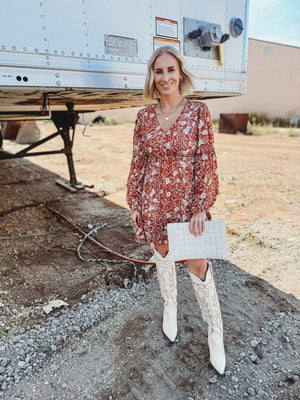 Emmie Floral Dress - The Rack Boutique ⚡️