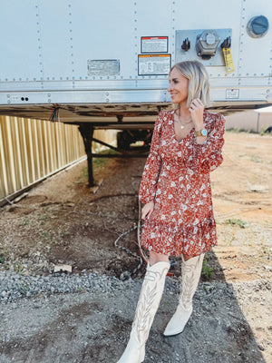 Emmie Floral Dress - The Rack Boutique ⚡️