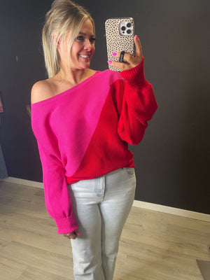 Feelin' Fine Asymetrical Sweater - The Rack Boutique ⚡️