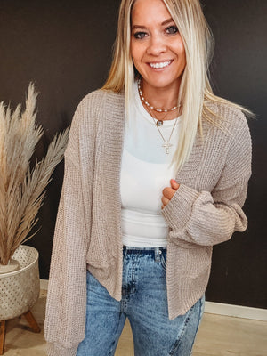 Gigi Long Sleeve Cardigan - The Rack Boutique ⚡️