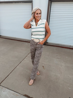 Haden Leopard Denim - The Rack Boutique ⚡️
