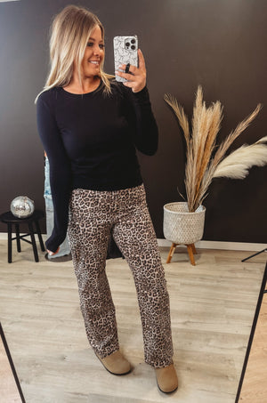Haden Leopard Denim - The Rack Boutique ⚡️