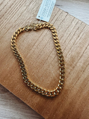 Hannah Chunky Gold Chain Necklace - The Rack Boutique ⚡️