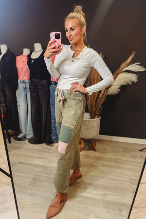 Harper Vintage Rope String Jeans - The Rack Boutique ⚡️