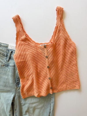 Hays Crochet Tank - The Rack Boutique ⚡️