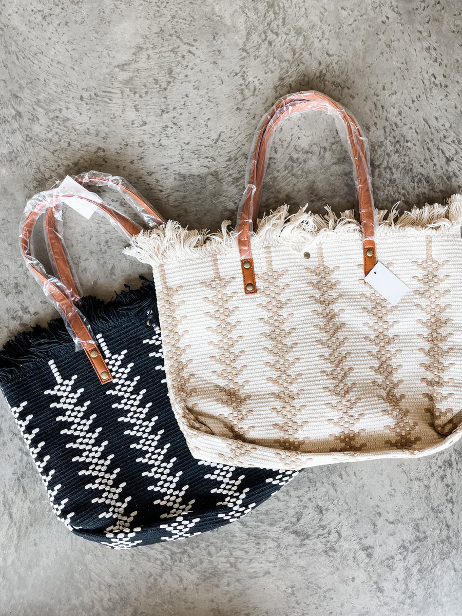 Tucker Woven Tote Bags