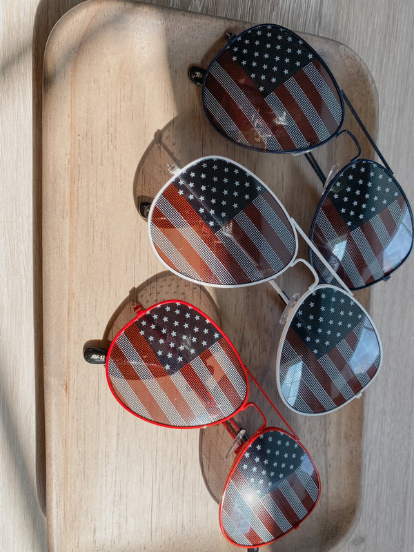 Mercia Flag Aviator Sunnies