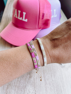 Boho Bead Seed Bracelet [ 4 colors ]
