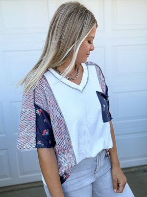 Ivy Colorblock Top - The Rack Boutique ⚡️