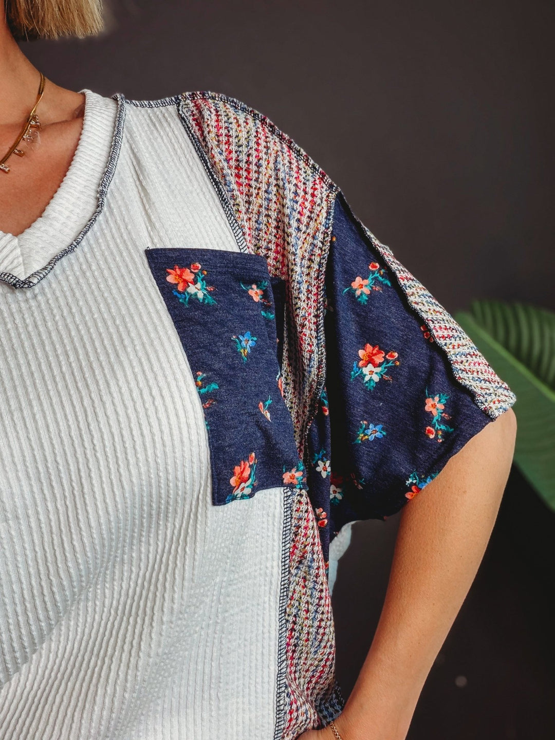 Ivy Colorblock Top - The Rack Boutique ⚡️