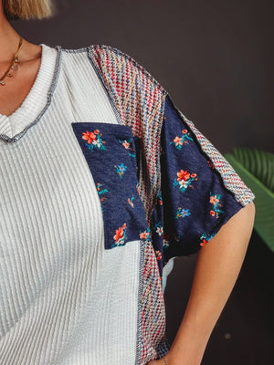 Ivy Colorblock Top - The Rack Boutique ⚡️