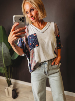Ivy Colorblock Top - The Rack Boutique ⚡️