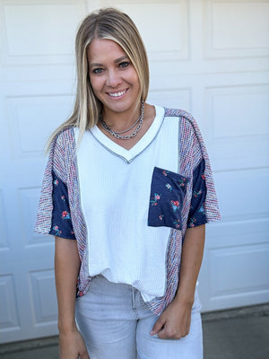 Ivy Colorblock Top - The Rack Boutique ⚡️