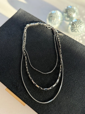 Ivy Triple Layered Necklace - The Rack Boutique ⚡️