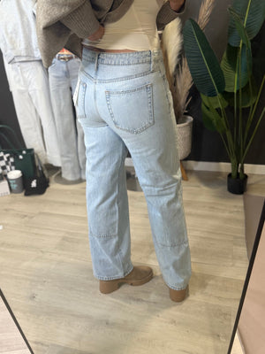 Landin Light Wash Dad Jeans - The Rack Boutique ⚡️