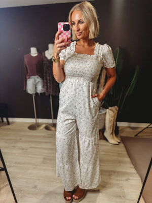 Lauren Floral Jumpsuit - The Rack Boutique ⚡️