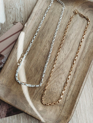 Layla Gold Chain Necklace - The Rack Boutique ⚡️