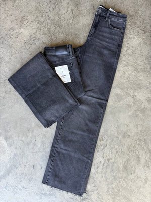Logan Dark Grey Hidden Denim - The Rack Boutique ⚡️