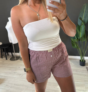 Logan Side Ruched Tube Top [ large ] - The Rack Boutique ⚡️