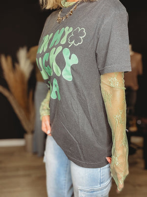Lucky Era Graphic Tee - The Rack Boutique ⚡️