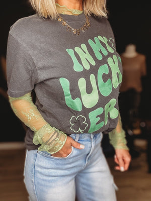 Lucky Era Graphic Tee - The Rack Boutique ⚡️