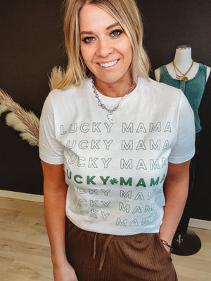 Lucky Mama Graphic Tee - The Rack Boutique ⚡️