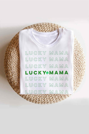 Lucky Mama Graphic Tee - The Rack Boutique ⚡️