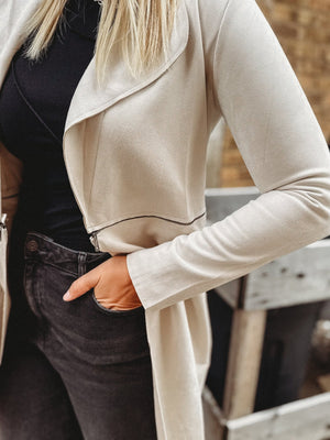 Medina Suede Jacket [ 2 colors ] - The Rack Boutique ⚡️