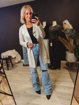 Medina Suede Jacket [ 2 colors ] - The Rack Boutique ⚡️