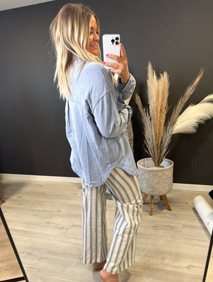 Micah Super Soft Button Up - The Rack Boutique ⚡️