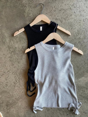 Milli Side Tie Tank [ small/medium ] - The Rack Boutique ⚡️