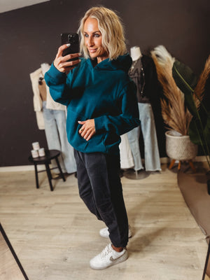 Molly Essential Hoodie [ Green ] - The Rack Boutique ⚡️