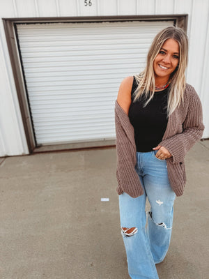 Novie Chenille Cardigan - The Rack Boutique ⚡️