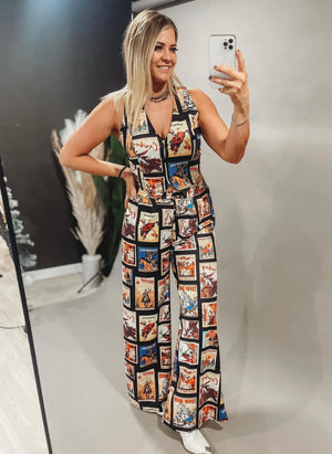 One Last Rodeo Wide Leg Pants - The Rack Boutique ⚡️