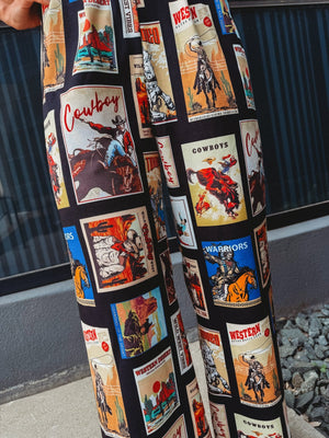 One Last Rodeo Wide Leg Pants - The Rack Boutique ⚡️