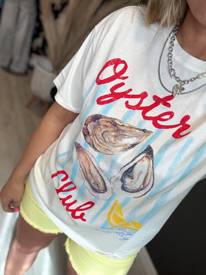 Oyster Club Graphic Tee - The Rack Boutique ⚡️