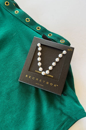 Pearl Chain Necklace - The Rack Boutique ⚡️