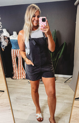 Peyton Romper [ 2 Colors ] - The Rack Boutique ⚡️