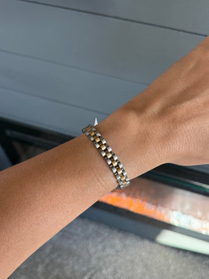 Pixie Two Toned Bracelet - The Rack Boutique ⚡️