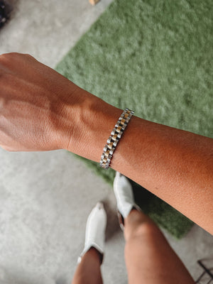 Pixie Two Toned Bracelet - The Rack Boutique ⚡️