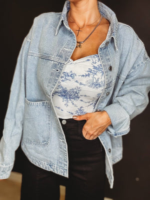 Rae Denim Jacket - The Rack Boutique ⚡️